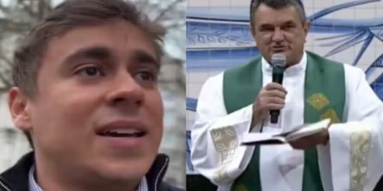 Nikolas Ferreira se manifesta após padre de Aparecida criticar caminhada até Brasília
