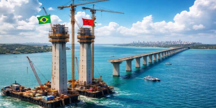 Megaobra de R$ 11 bilhões é anunciada por Brasil e China para construção de uma das maiores pontes do mundo no Nordeste