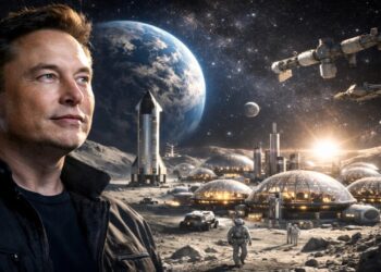 Elon Musk acelera planos da SpaceX e fala em megaprojeto de 'cidade espacial' permanente enquanto EUA e China disputam o espaço fora da Terra