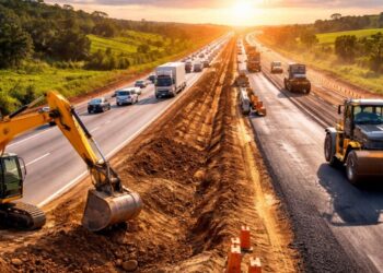 Obras da BR-365 avançam e duplicação da rodovia é antecipada para 2028 com investimento de R$ 265 milhões entre Uberlândia e Patrocínio