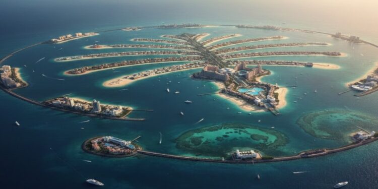 Dubai transforma investimento de R$ 64 bilhões em um verdadeiro oásis de praias luxuosas que é possível ver até do espaço