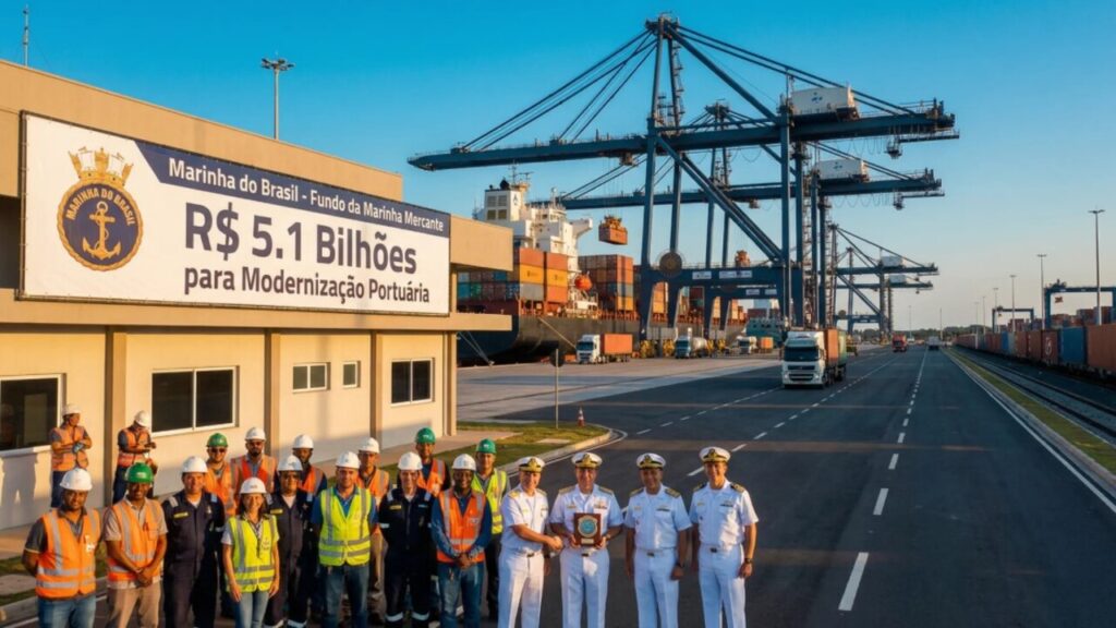 Setor naval vai receber megaprojeto com aprovação de R$ 6 bilhões pelo Fundo da Marinha Mercante com potencial para gerar 2,8 mil empregos diretos e viabilizar 95 obras