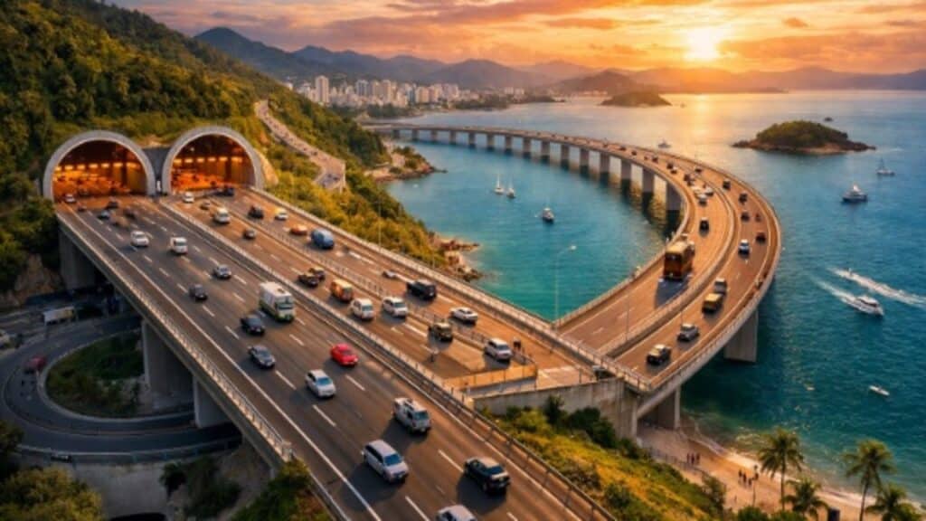 Nova megarodovia de R$ 7,5 bilhões promete fim dos gargalos na BR-101 e vai reduzir viagem de 3h para 1h em SC