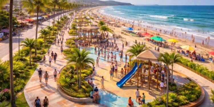 Orla de praia em SP ganha megaobra de R$ 4 milhões e novo espaço de lazer para mais de mil visitantes