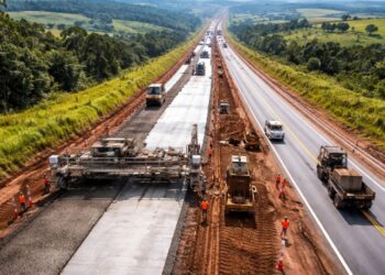 Megaobra de restauração da rodovia entre Ponta Grossa e Palmeira chega a 33,5% e promete melhorar o tráfego na região com investimento de R$ 257,2 milhões