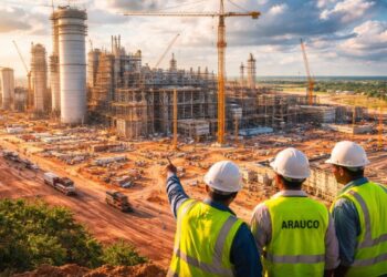 Maior fábrica de celulose do planeta está sendo construída no Brasil com investimento de quase R$ 25 bilhões e promete gerar 14 mil empregos na região