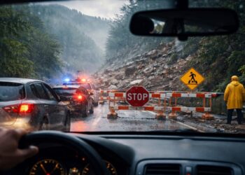 Chuvas fortes mantêm essas três estradas entre São Paulo e o Litoral Norte interditadas e motoristas enfrentam caos no trânsito