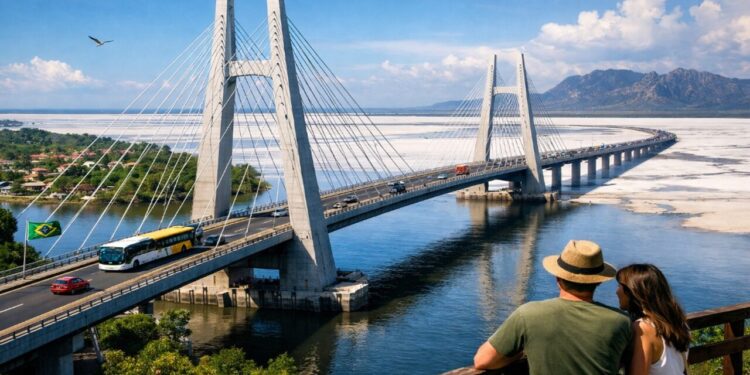 Megaponte de R$ 421 milhões promete ligar o Brasil ao país com o maior deserto de sal do mundo, melhorar a mobilidade na região e beneficiar cerca de 100 mil habitantes