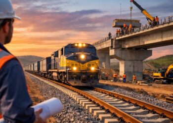 Obras da fase 1 da Ferrovia Transnordestina avançam no Ceará com investimento de R$ 11,3 bilhões e já estão 80% concluídas