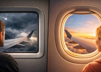 Pouca gente sabe mas esse é o motivo pelo qual as janelas dos aviões são redondas e nunca quadradas