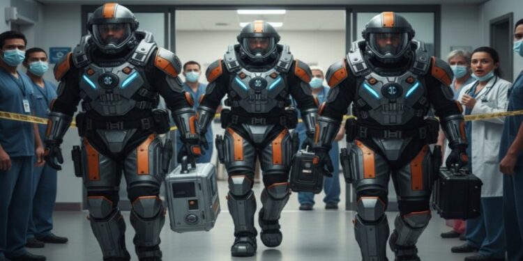 Paciente chega ao hospital com projétil em parte íntima e caso mobiliza equipe antibombas