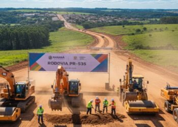 Pavimentação da rodovia PR-535 entre Rio Branco do Ivaí e Cândido de Abreu vai sair do papel com investimento de R$ 167 milhões para obras anunciadas pelo Paraná