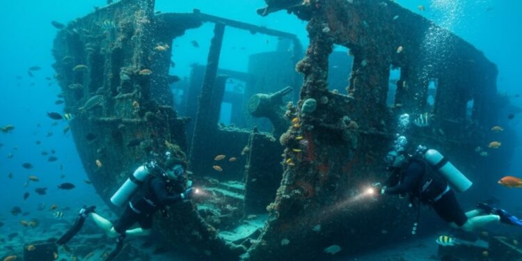 Navio da Segunda Guerra destruído por ataque alemão é encontrado por mergulhadores no litoral de São Paulo