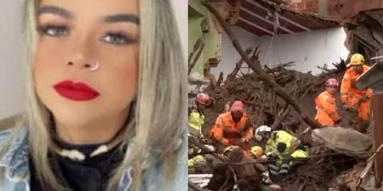 Mulher resgatada após ficar horas soterrada em Juiz de Fora não resiste e morre