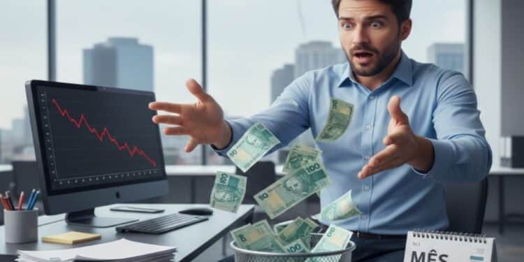 O erro comum que você comete todo mês e acaba fazendo seu dinheiro desaparecer sem que você perceba