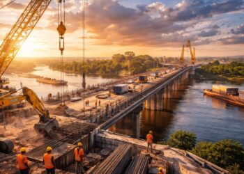 Megaobra de R$ 11,7 milhões vai modernizar ponte estratégica sobre o Rio Paraguai em Corumbá e melhorar o escoamento de cargas para a Bolívia