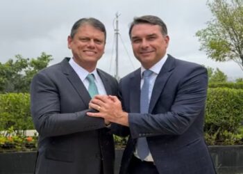 Flávio Bolsonaro confirma apoio e amplia parceria com Tarcísio de Freitas após reunião