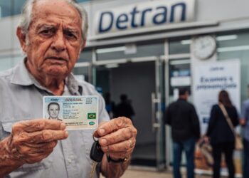 Regra da CNH em 2026 pune motorista acima dos 70 anos que ignorar o prazo de renovação