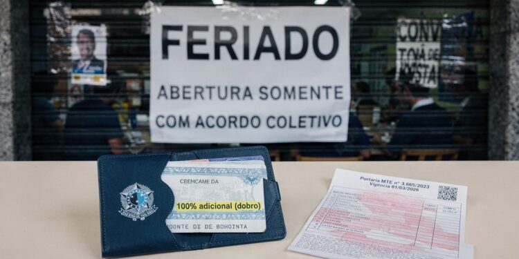 Nova regra de feriado afeta trabalhadores de carteira assinada em todo o país