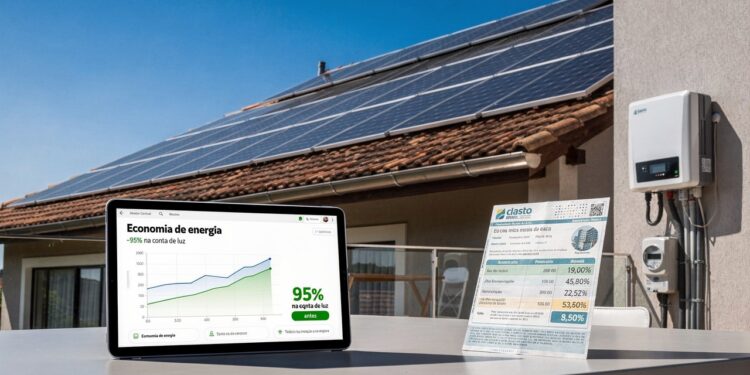 Quanto custa instalar painéis solares em 2026 surpreende e muda planos de quem quer economizar na conta de luz