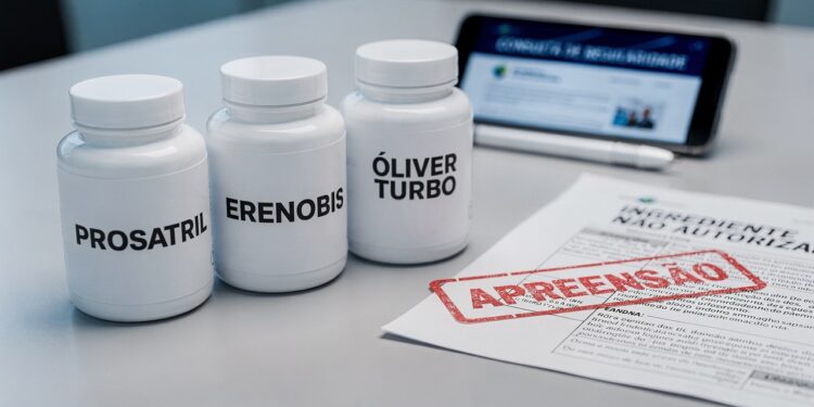 Anvisa determina retirada imediata de três suplementos irregulares e um deles contém planta popular