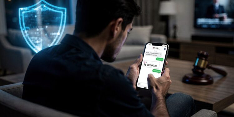 Homem que transferiu R$ 10 mil via Pix para número errado faz mulher devolver valor, e sentença livra banco de culpa