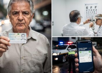 Mudança na validade da CNH surpreende motoristas acima de 50 anos e resulta em multa gravíssima com retenção do carro