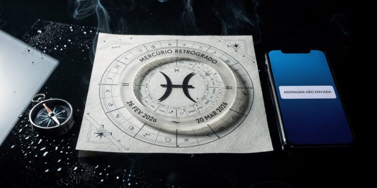 Fenômeno astrológico de Mercúrio Retrógrado em 2026 afeta os 12 signos por 23 dias seguidos