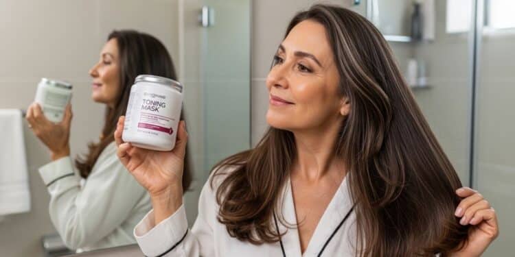 Máscara tonalizante disfarça até 60% dos fios brancos e custa menos que uma tintura de salão