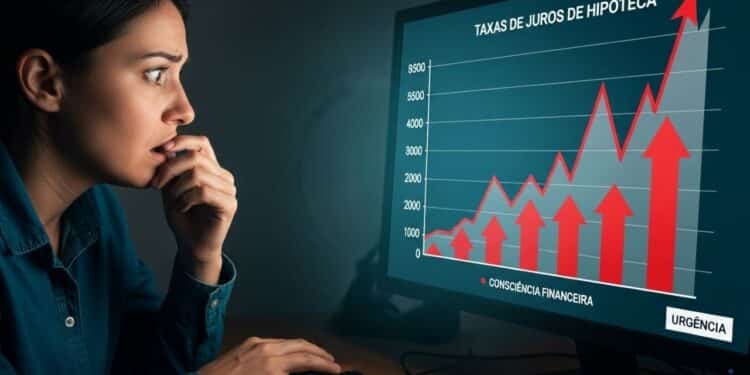 Taxas de juros dos empréstimos imobiliários dispararam, veja como está o cenário atual