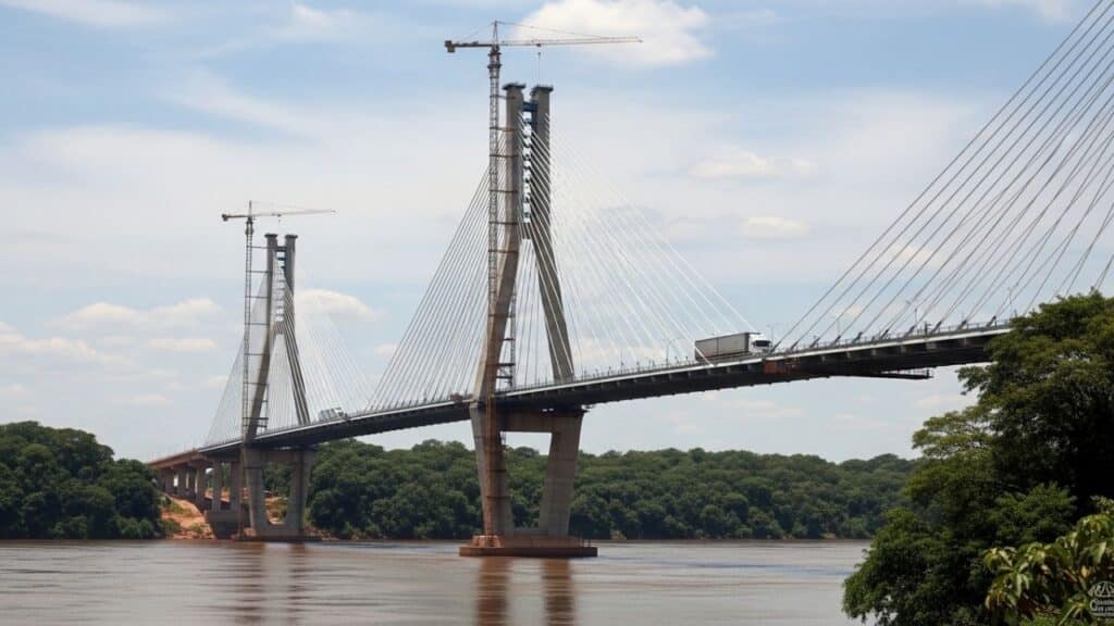 Brasil e outro país da América do Sul serão unidos através da construção de ponte binacional que facilitará a fronteira
