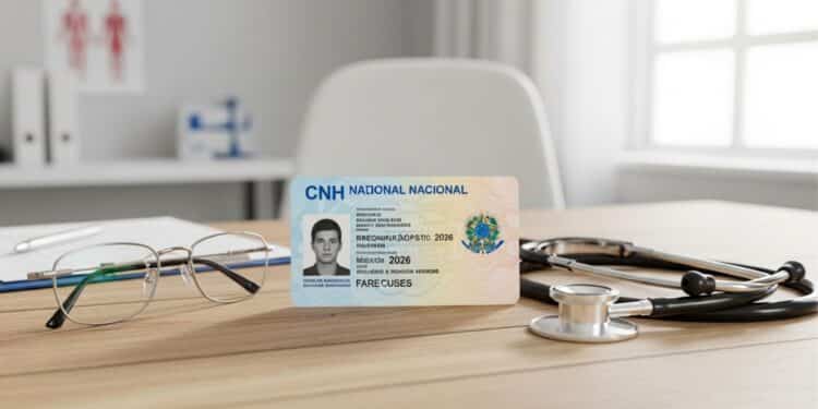 Motoristas acima de 60 anos terão novas exigências médicas para renovar a CNH em 2026