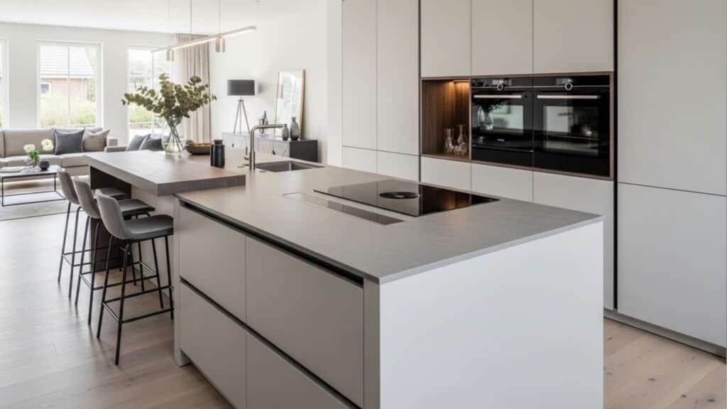 Chega da cozinha tradicional: a tendência integrada que promete ambientes mais modernos em 2026