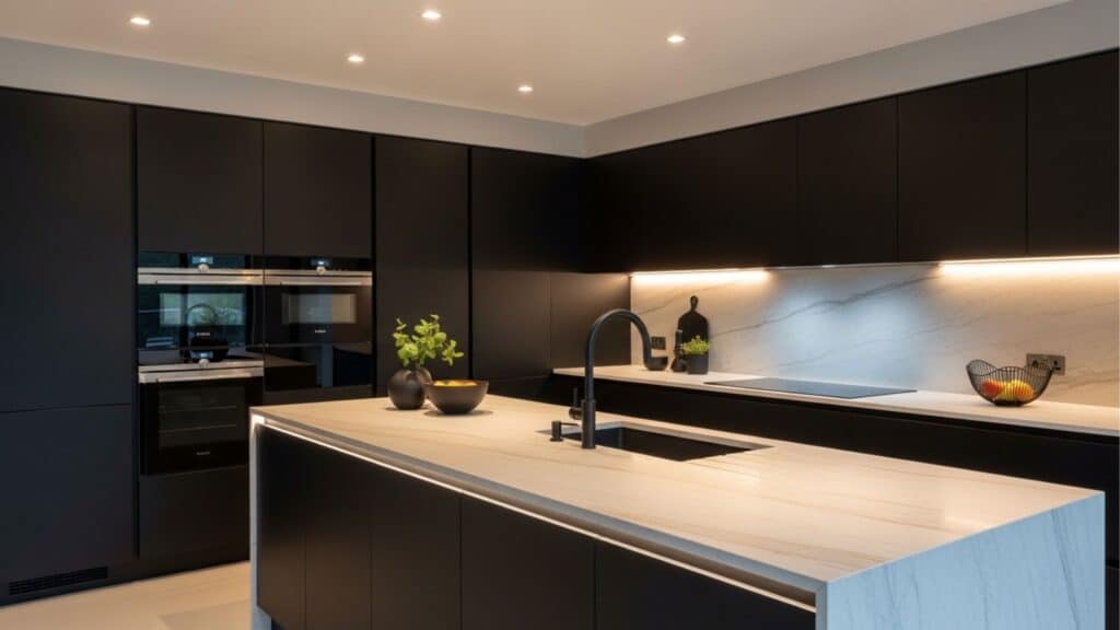 Chega do inox na cozinha! O acabamento fosco que está dominando as cozinhas modernas