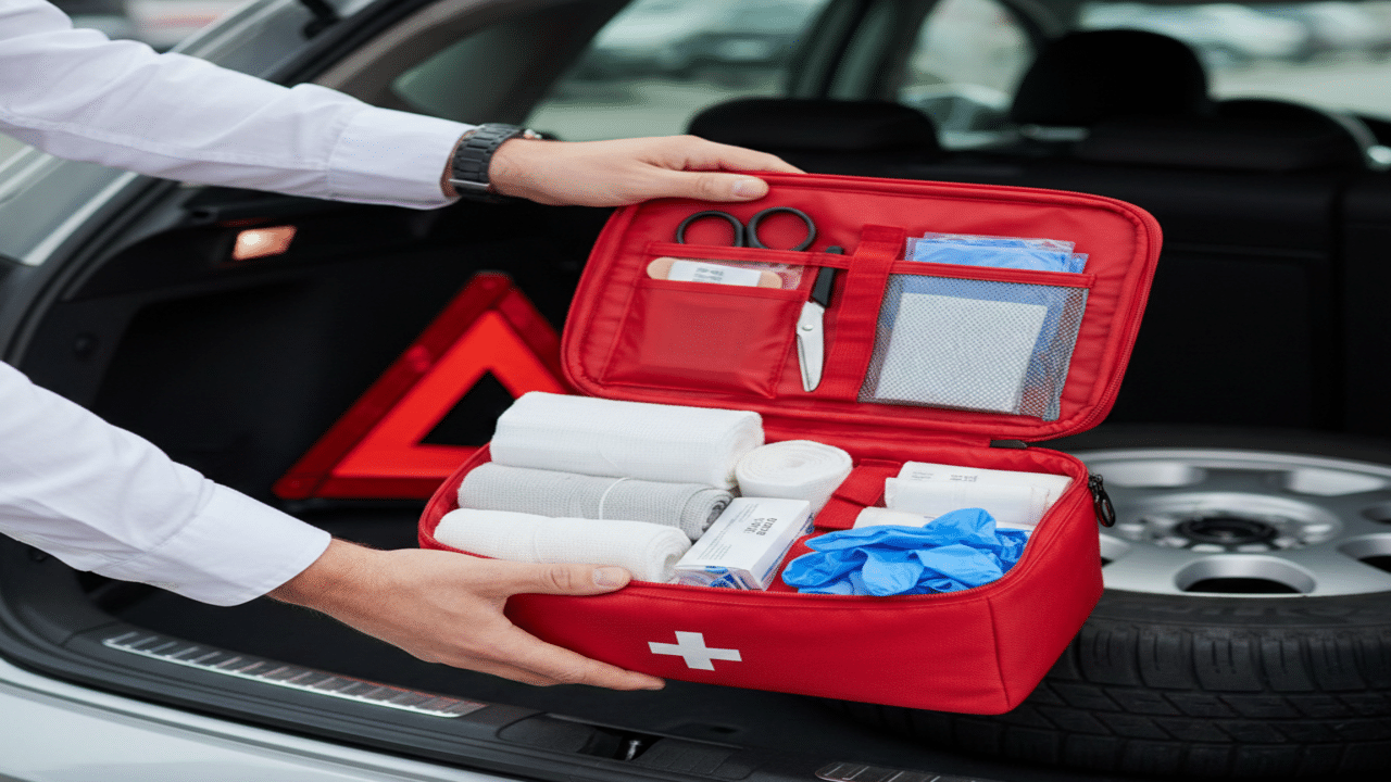 Em 2026 triângulo de sinalização e kit de primeiros socorros se tornarão obrigatórios no carro, sem exceções