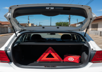 Em 2026 triângulo de sinalização e kit de primeiros socorros se tornarão obrigatórios no carro, sem exceções