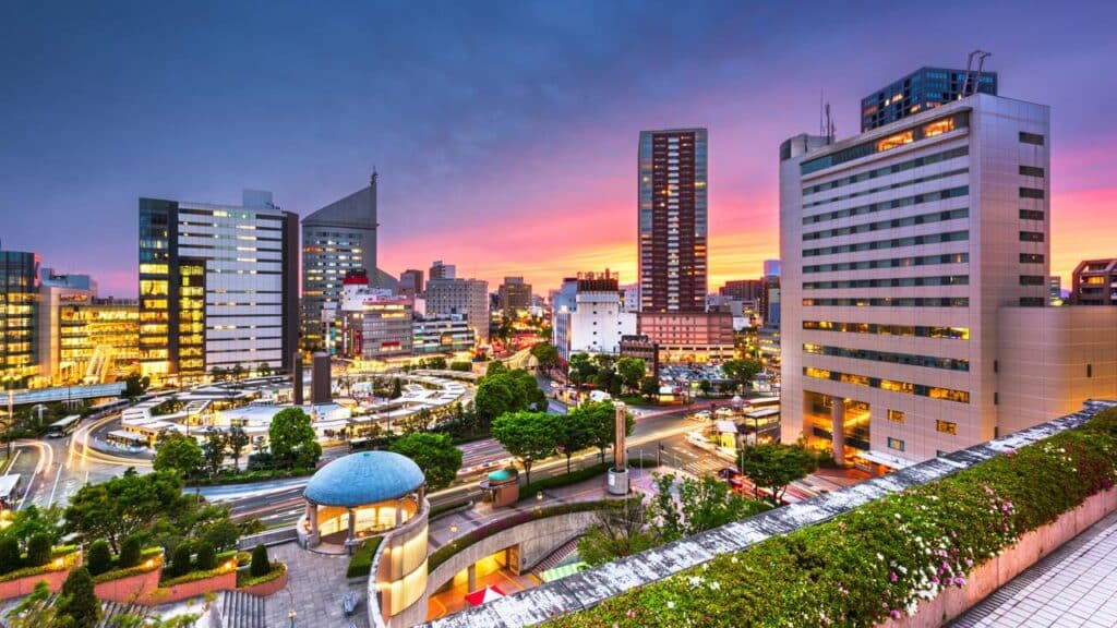 Paisagem urbana do centro da cidade de Hamamatsu, Shizuoka, Japão - Créditos: depositphotos.com / sepavone