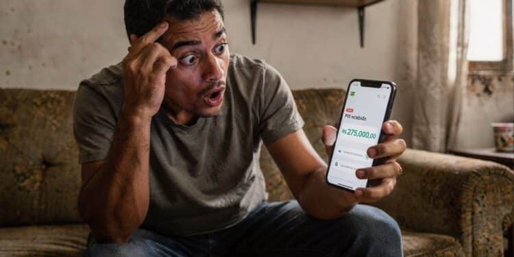 Vendedor recebe Pix de R$ 275 mil por engano e dá aula de honestidade ao devolver tudo