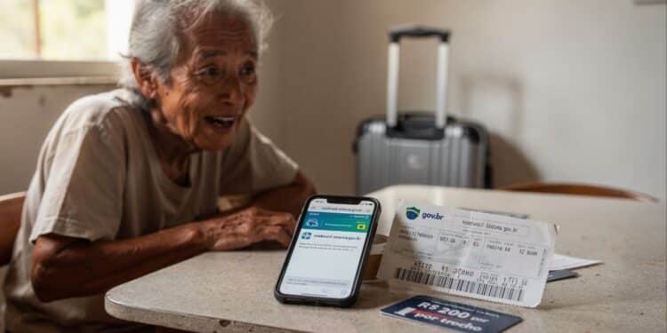 Aposentados que não voaram nos últimos 12 meses já podem emitir até 2 bilhetes do Voa Brasil por R$ 200 cada