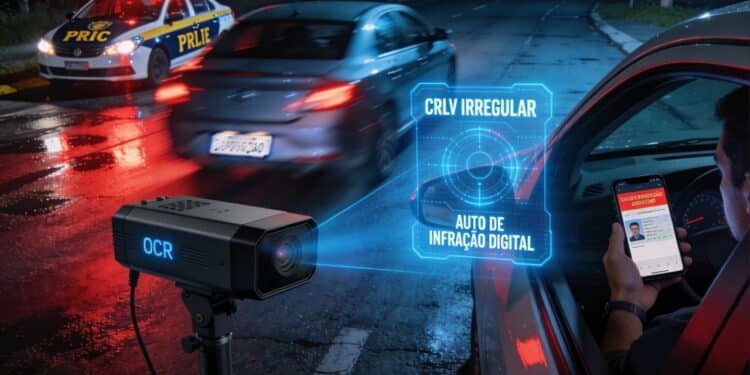 PRF amplia fiscalização, e motoristas com licenciamento vencido podem levar multa de R$ 293