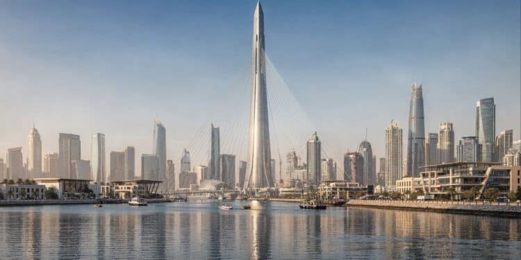 Dubai aposta em torre com visual icônico que pode ultrapassar o Burj Khalifa e virar novo símbolo global com 1.300 metros de altura