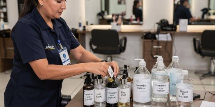 Anvisa determina retirada total de produtos clandestinos em salões após detecção de bactérias
