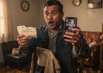 Homem encontra o bilhete de R$ 90 milhões esquecido em jaqueta é encontrado por acaso