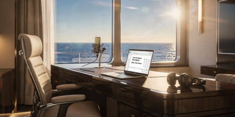 Jovem troca aluguel por cruzeiro de US$ 300 mil e pretende viver com R$ 10 mil mensais "all inclusive" pelo mundo