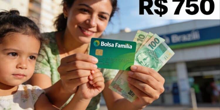 Famílias com crianças pequenas de até 6 anos podem receber benefício de R$ 750 mensais em 2026