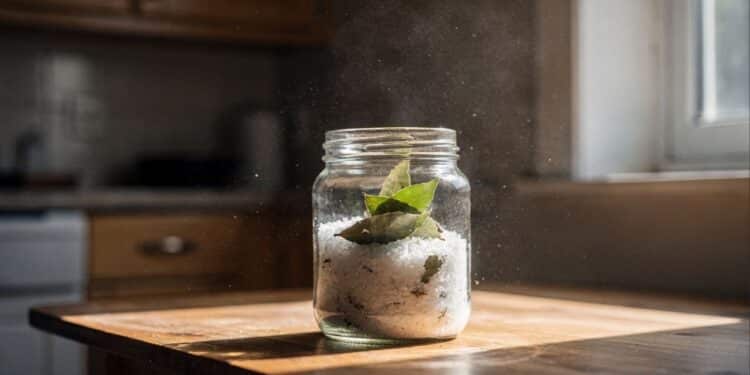 Como apenas sal grosso e 3 folhas de louro ajudam a reduzir mofo e a umidade em casa