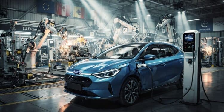 Montadora chinesa supera Tesla após vender 2,25 milhões de carros elétricos e assume liderança global