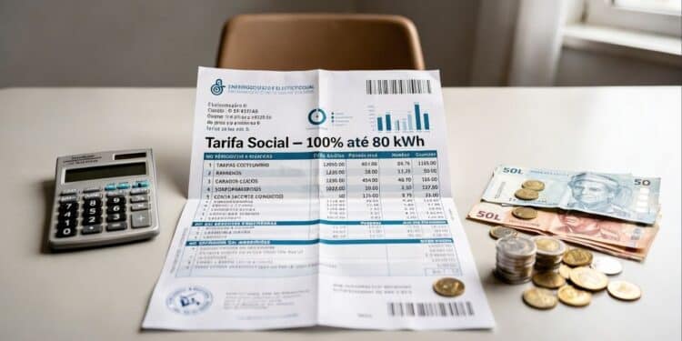 Milhões de brasileiros desconhecem benefício que zera até 80 kWh na conta de luz