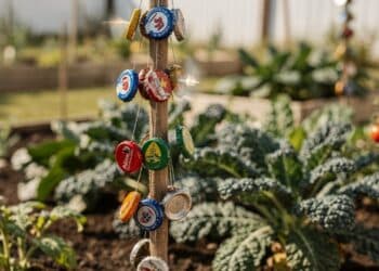 O truque doméstico com tampinhas que virou tendência e afasta pragas do jardim