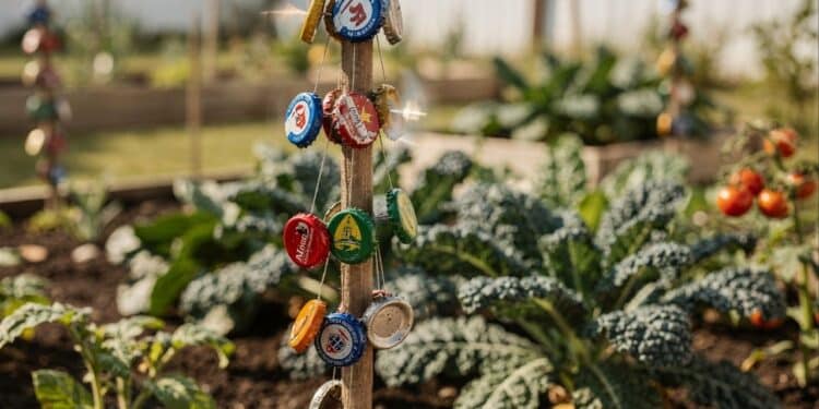 O truque doméstico com tampinhas que virou tendência e afasta pragas do jardim